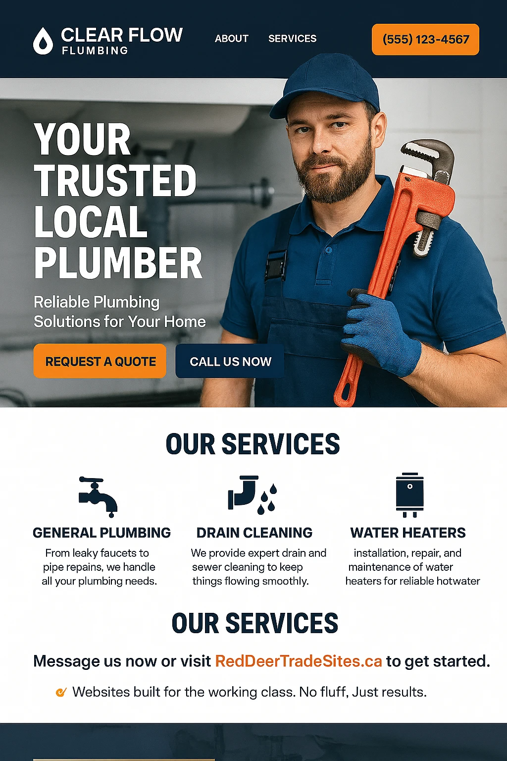 Plumbing Website